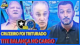 🦊👏 TITE BALANÇA! RONALDÃO e DRACENA não poupam CRÍTICAS ao TREINADOR do CRUZEIRO e CDD critica TIME