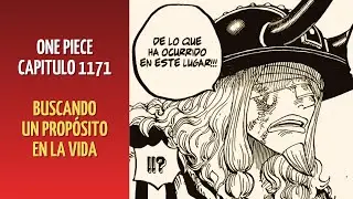 OP1171 | LECTURA | BUSCANDO UN PROP&Oacute;SITO EN LA VIDA | #manga #onepiece