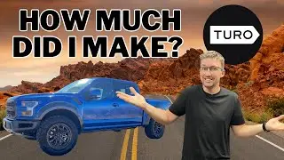 My Ford Raptor's TURO Income: A One Year Breakdown