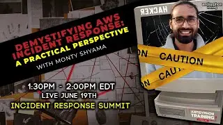Demystifying AWS Incident Response: A Practical Perspective | I.R. Summit 2024
