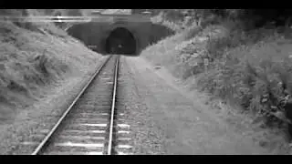 Train ride On the Bluebell though West Hoathly Tunnel