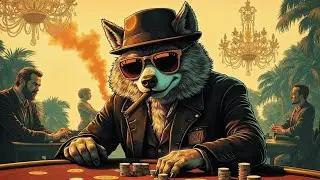 Коллекция Музыки Wolf в Стиле Ultimate Vintage Funky Groove Плавный Звук для Вечеров Покера