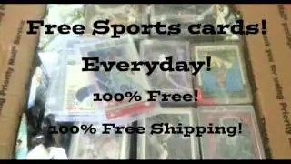 Free Sports Cards! Everyday!