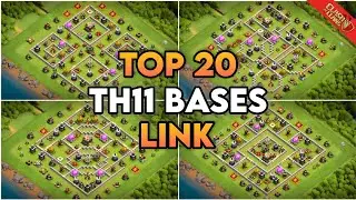 The BEST TH11 HYBRID/TROPHY Base Link 2023!! (Top 20) Clash Of Clans