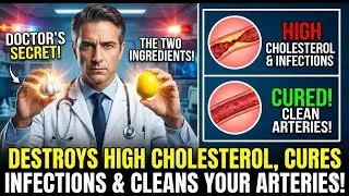 The TWO Natural Ingredients That DESTROY High Cholesterol, CURE Infections, and Clean Your Arteries