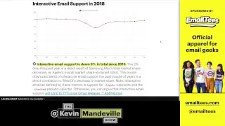The Kevin Mandeville Show #013: Analysis of Email Client Trends in 2018 from 11+ Billion Opens