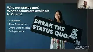 Decolonize 101: The Importance of Changing Guam's Political Status (A Fanohge Coalition Teach-In)