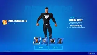 How to Unlock Shadow Superman Skin in Fortnite Season 7 | Complete 84 Epic Quests