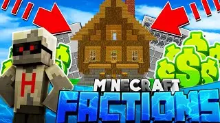 BUILDING A House In a Factions Server!Minecraft Faction