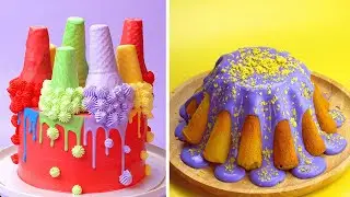 Amazing Colorful Cake Decorating Tutorial | So Yummy Colorful Cake Recipes | Best Cake