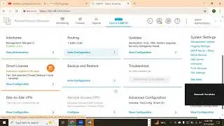Walkthrough of Cisco Secure Firepower Threat defense (FTD) Firewall Part-1 - Hindi