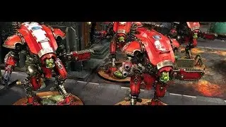 Prot's 40K Armiger Warglaive Knight Painted