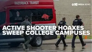 String of active shooter hoaxes sweep across US college campuses
