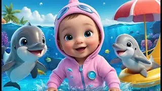 Ocean Rescue with Dolphin | Fun Learning & Action Song for Toddlers
