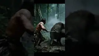 Primitive Men vs Giant Wild Boar 🐗 Survival Hunt in the Ancient Jungle #Primitive #Survival