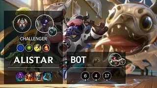 Alistar Bot vs Miss Fortune - EUW Challenger Patch 10.6
