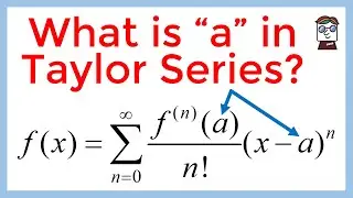 What is the constant "a" in Taylor Series of function f(x) (feat. calculus)?