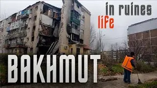 The city of Bakhmut: frozen life on the edge of war
