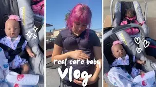 i became a TEEN MOM: Real Care Baby Vlog 🍼