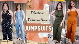 Casual Monochrome Jumpsuits for Women for a Minimalist Aesthetic | Amazon Haul | Mahima Giri