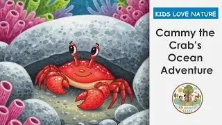 All About Crabs for Kids! 🦀 Cammy the Crab&rsquo;s Ocean Adventure | Reading Learning Story About Crabs