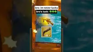 is bro even that lucky? ☠️🍀