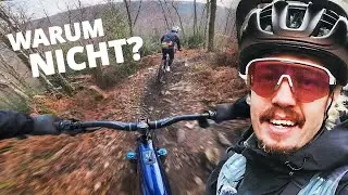 Einfach machen - Bike & Grill im Winter