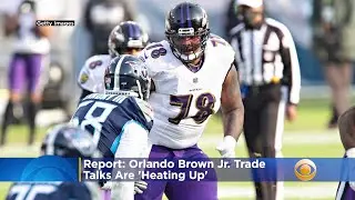 Report: Orlando Brown Jr. Trade Talks 'Heating Up'