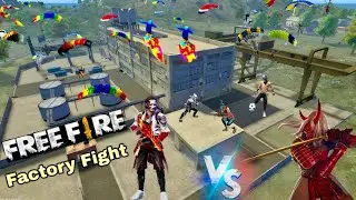 Solo vs Squad Factory Fight 🔥 Free Fire OP #freefire #factoryfight #KingGamer94 #freefireindia 
