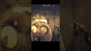 Battlefield 1 Extremely crazy killstreak with one stationary MG