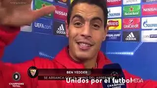 Ben Yedder Chante l'hymne de S&eacute;ville apr&egrave;s le Match face &agrave; Man United
