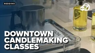 Candlemaking classes light up downtown Redding with unique scents