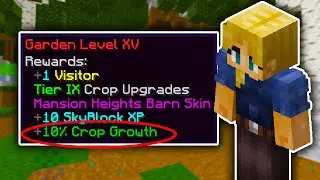 Это изменение СОХРАНЯЕТ обновление &laquo;Сад&raquo;... (Hypixel Skyblock Crop Buff)
