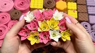 Insanely Satisfying ASMR 🌸 Sand Flower Crushing 