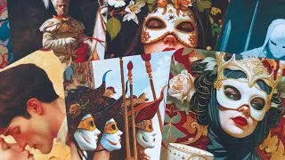 Обзор на таро Дель Арте ( Golden Masquerade)