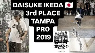 DAISUKE IKEDA RUN 3rd PLACE TAMPA PRO 2019