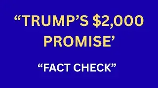 Trump&rsquo;s $2,000 Tariff Check Promise Explained | What&rsquo;s Real & What&rsquo;s Not (2025 Update)