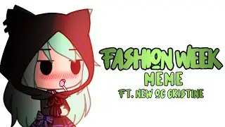 Fashion Week Meme| Ft. New OC| Inspired by Beowulf (Senpai Wolfie) (Yan) (Team Idolize) (FiddleYT)