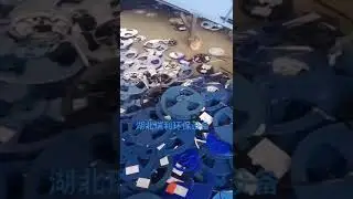 #recyclingplastic Crusher machine for hard plastic,  capacity 500-2000kg/h