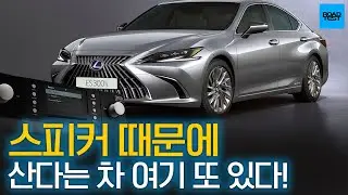 렉서스 ES의 마크레빈슨 오디오가 갑인 이유!!