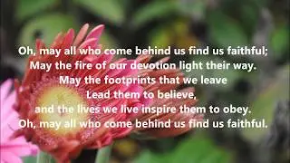 Find Us Faithful (a capella)