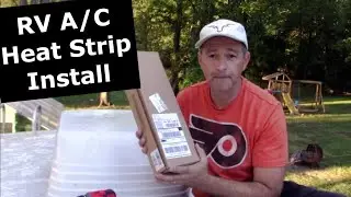 Обзор и установка нагревательного элемента HEAT STRIP на крыше автодома — кондиционер Advent — бю...