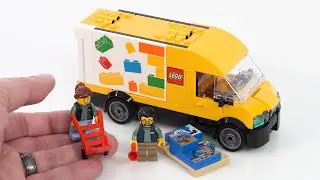 LEGO City (delivery) Van review! All prints, full of features #NotSponsored 60500