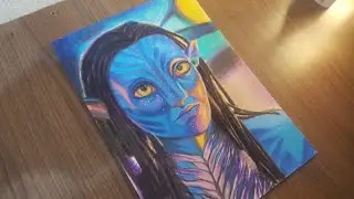 Drawing with faber castell super soft AVATAR 2