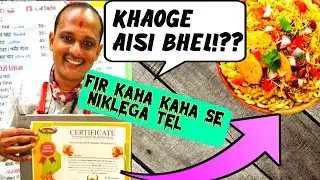 Famous bhelpuri roasted by Virus | Virus roasting cringe food vlog @funvirus  #440volt #bhelpuri