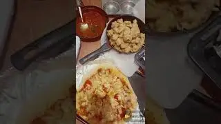 Momos and pizza 🍕 party| Girl's night #momos #youtubeshorts #russia #viral #trending #shorts