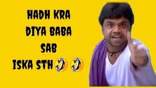 Goonga bola🤣🤣🤣🤣🤣 dekh lo kinna hard hai video rajpal yadav aur sahid ka bat chit🤣