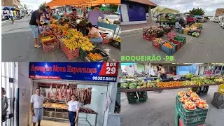 FEIRA LIVRE DA CIDADE DAS ÁGUAS BOQUEIRÃO -PB