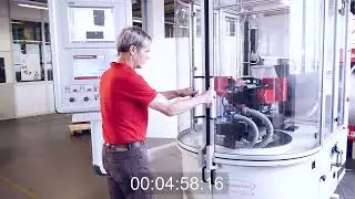 GAPU Maschine - Abrichtprozess - Cleveland Lineartechnik