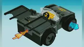 Make batman car Lego Ra Brick 
